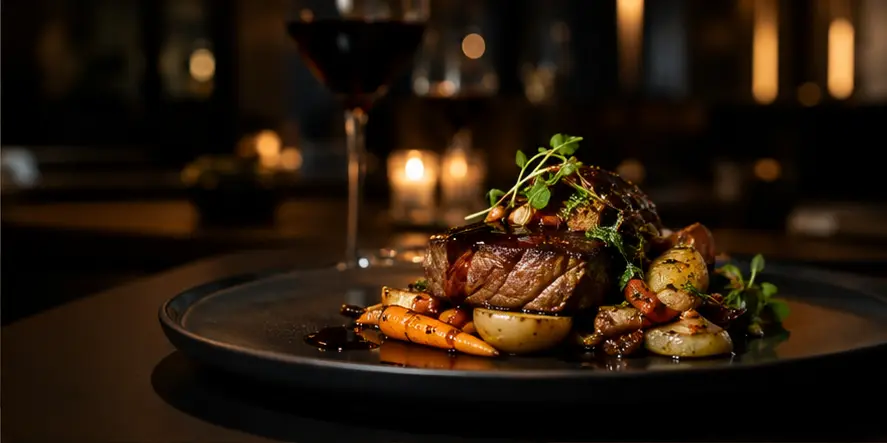 Exemplo de site para restaurante